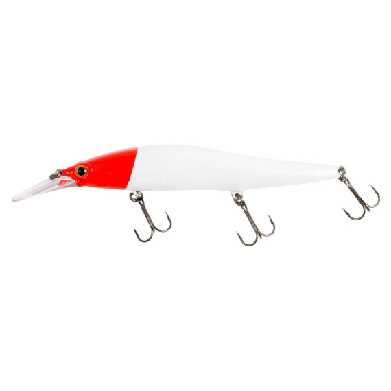 Fladen Maxximus JRK Munchy long lip 100mm Red Head i gruppen Madding / Crankbaits / Crankbaits til dybvandsdykning hos Sportfiskeprylar.se (18-00204)
