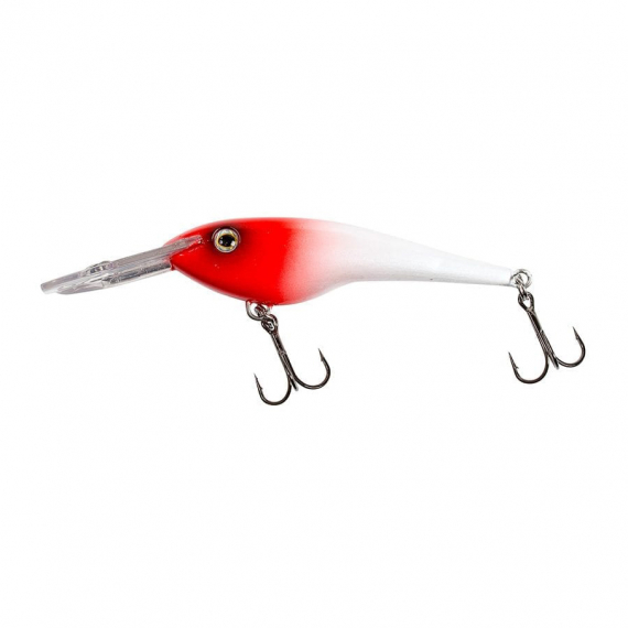 Fladen Warbird Deep Diver 10cm - Red & White i gruppen Madding / Crankbaits hos Sportfiskeprylar.se (18-3410001)