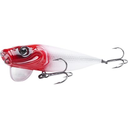 Maxximus Predator Pike Prey Popper 95mm Red & White i gruppen Madding / Overfladebaits hos Sportfiskeprylar.se (18-509501)