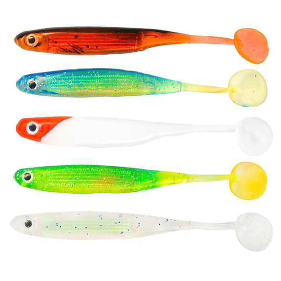 Fladen Glimmer Shimmer 10cm i gruppen Fiskemetoder / Spinnefiskeri / Madding / Softbaits / Aborre softbaits og sandard softbaits hos Sportfiskeprylar.se (20-13601r)