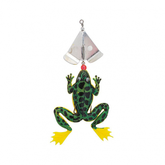 Fladen Groda Big m. Roterande Sked 18cm, 45g i gruppen Madding / Overfladebaits hos Sportfiskeprylar.se (20-57180-03r)