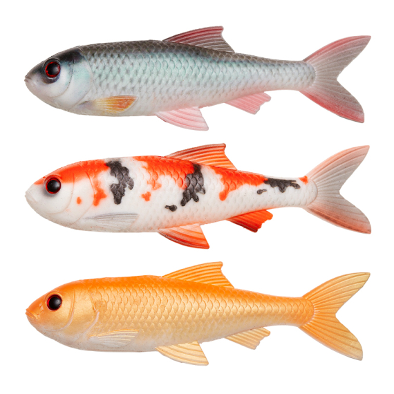 Pulz Bait Skinz Roach, 15cm 3pcs - Roach/Koi/Gold Fish i gruppen Madding / Pulz Bait hos Sportfiskeprylar.se (2000-35)