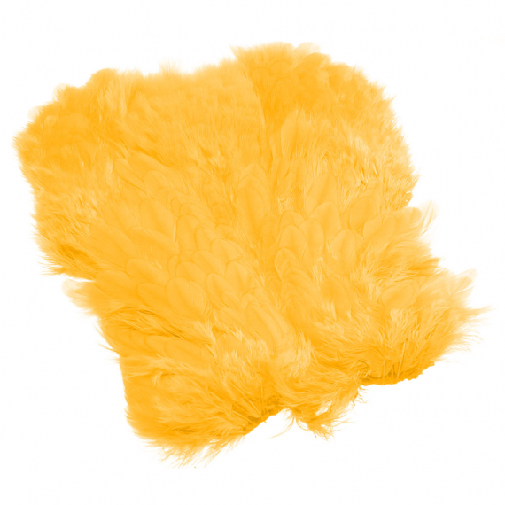 Fly Company Softhackle Patch Sunburst Yellow i gruppen Kroge og endegrej / Fluebinding / Fluebindingsmateriale / Fjer og nakker / Hackle hos Sportfiskeprylar.se (2015-77)