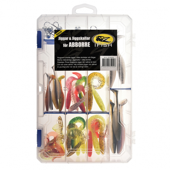 Ifish Ready To Fish Abborre Jiggar Boxed i gruppen Madding / Softbaits / Aborre softbaits og sandard softbaits hos Sportfiskeprylar.se (20180659)