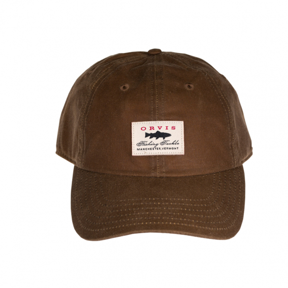 Orvis Vintage Waxed Ball Cap Sandstone i gruppen Beklædning og fodtøj / Kasketter og hovedbeklædning / Kasketter / Dad Caps hos Sportfiskeprylar.se (20190460)