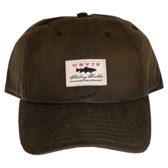Orvis Vintage Waxed Ball Cap Olive i gruppen Beklædning og fodtøj / Kasketter og hovedbeklædning / Kasketter / Dad Caps hos Sportfiskeprylar.se (20190461)