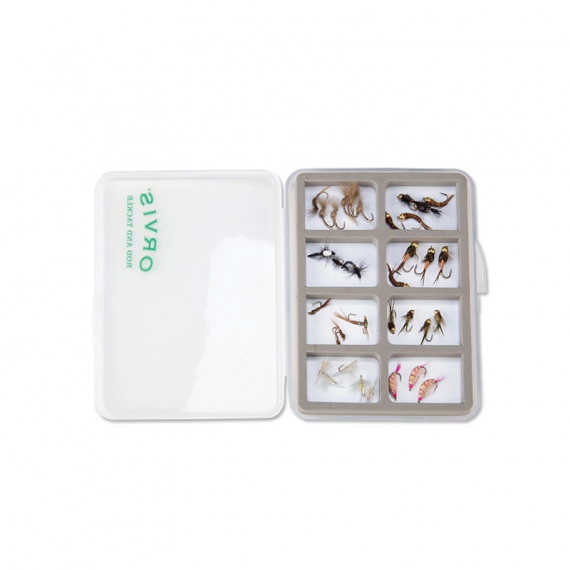 Orvis Super Slim Vest Fly Box, 8 Mag Comp i gruppen Opbevaring / Tackle-bokse / Flueæsker hos Sportfiskeprylar.se (20201218)
