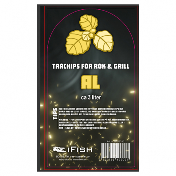 IFISH Wood Chips for Smoker & Grill - Al i gruppen Outdoor / Stormkøkken og køkkenredskaber / Røgeovn og tilbehør / Røgeovn flis hos Sportfiskeprylar.se (20212100)