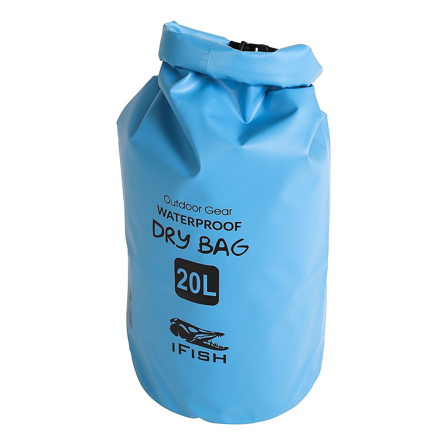 IFISH Dry Bag 20L Blue i gruppen Opbevaring / Vandtætte tasker hos Sportfiskeprylar.se (20266277)