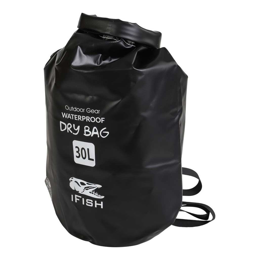 IFISH Dry Bag 30L Black i gruppen Opbevaring / Vandtætte tasker hos Sportfiskeprylar.se (20266278)