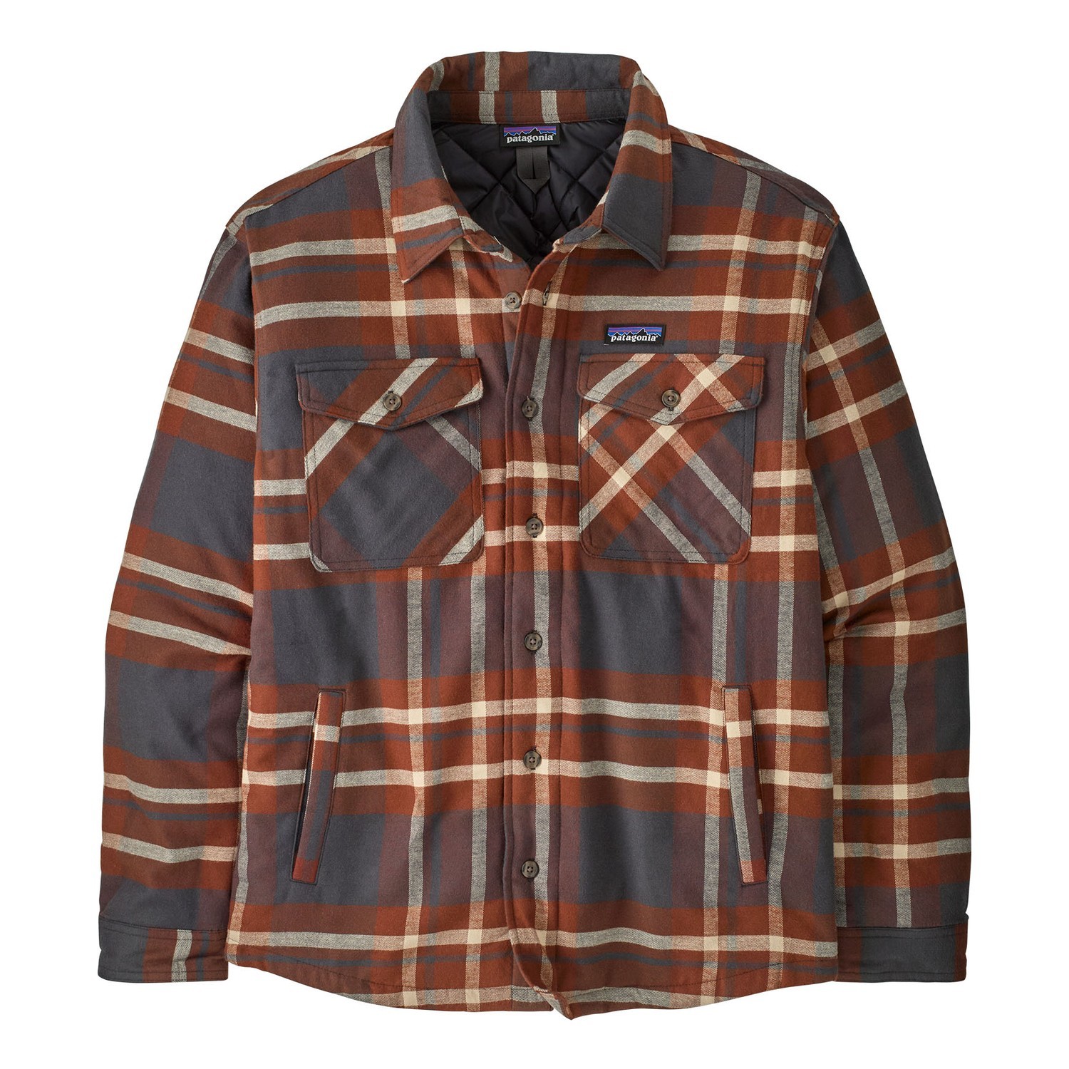Patagonia M\'s LW Insulated Fjord Flannel Shirt AIBL i gruppen Beklædning og fodtøj / Beklædning / Jakker / Skaljakker hos Sportfiskeprylar.se (20386-AIBL-Sr)