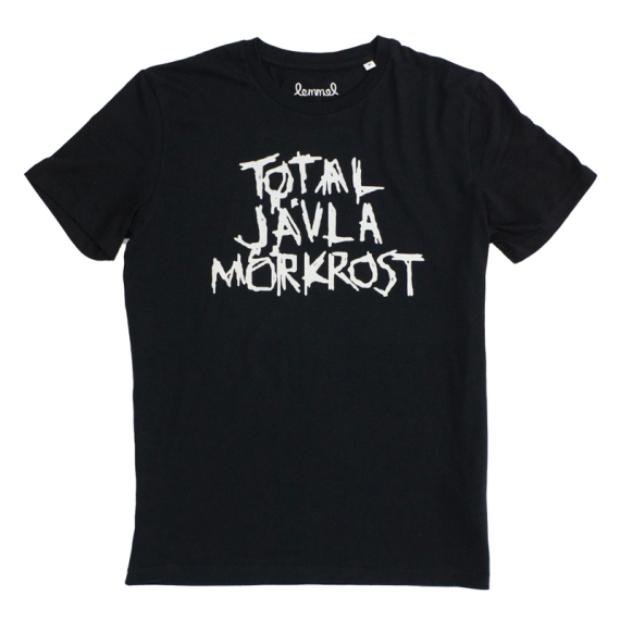 Lemmel T-shirt Total Jävla Mörkrost Black i gruppen Beklædning og fodtøj / Beklædning / T-shirts hos Sportfiskeprylar.se (213465334r)