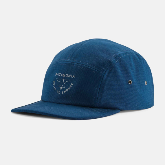 Patagonia Graphic Maclure Hat Forge Mark Crest: Lagom Blue i gruppen Beklædning og fodtøj / Kasketter og hovedbeklædning / Kasketter / Dad Caps hos Sportfiskeprylar.se (22545-FMCL-ALL)