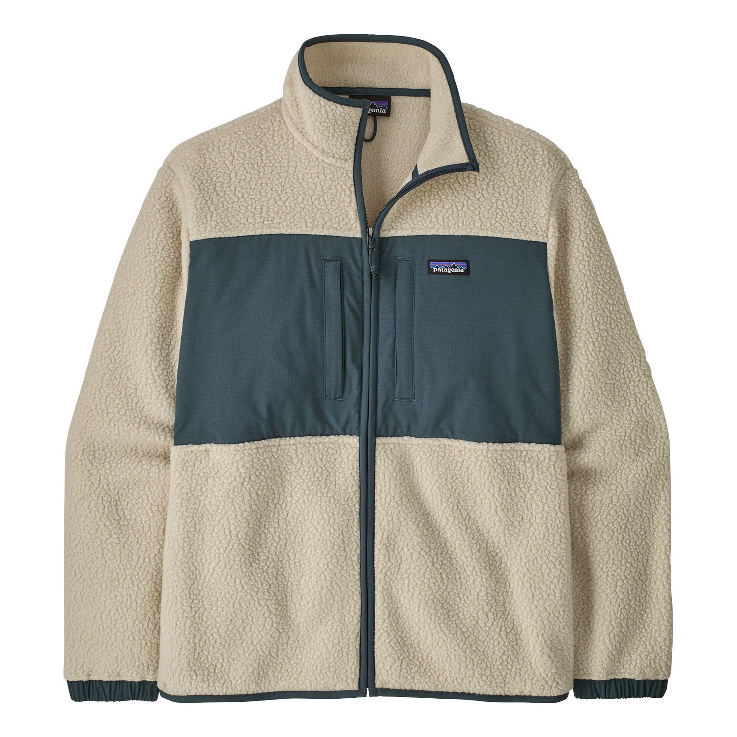 Patagonia M\'s Retro Pile Patch Jacket PLCN i gruppen Beklædning og fodtøj / Beklædning / Jakker / Fleecejakker hos Sportfiskeprylar.se (22780-PLCN-Sr)