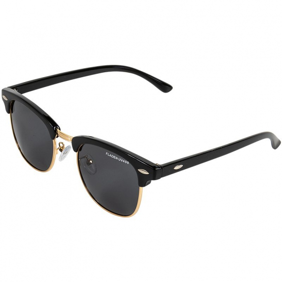 Fladen Polarized Sunglasses Clever Black Frame Grey Lens i gruppen Beklædning og fodtøj / Briller / Polaroidbriller hos Sportfiskeprylar.se (23-01031)