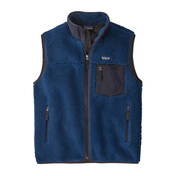 Patagonia M\'s Classic Retro-X Vest Clement Blue i gruppen Beklædning og fodtøj / Beklædning / Veste / Hverdagsveste hos Sportfiskeprylar.se (23049-CLMB-Sr)