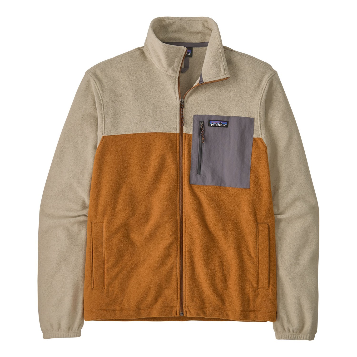 Patagonia M\'s Micro D Patch Pocket Jacket CIBN i gruppen Beklædning og fodtøj / Beklædning / Jakker / Fleecejakker hos Sportfiskeprylar.se (23235-CIBN-Sr)