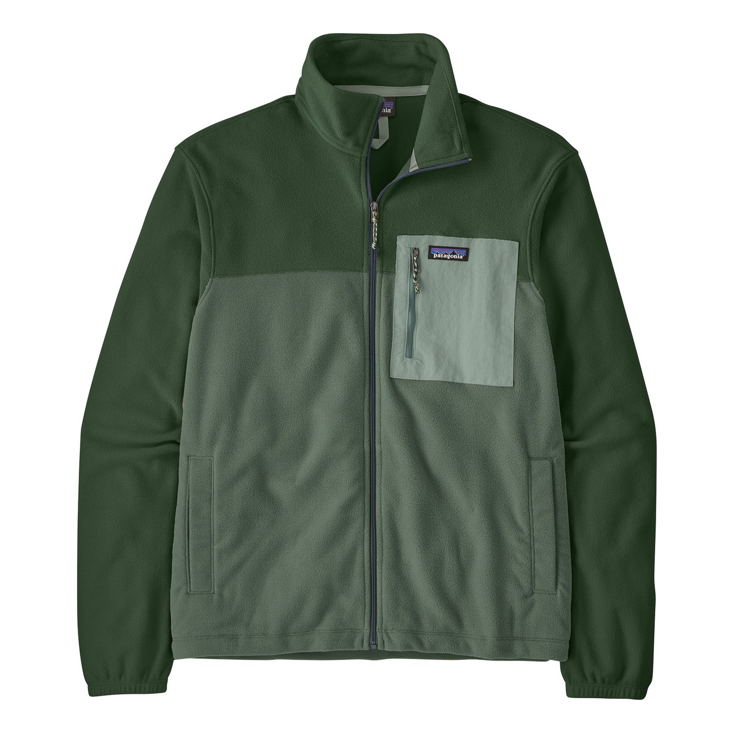 Patagonia M\'s Micro D Patch Pocket Jacket CNGR i gruppen Beklædning og fodtøj / Beklædning / Jakker / Fleecejakker hos Sportfiskeprylar.se (23235-CNGR-Sr)
