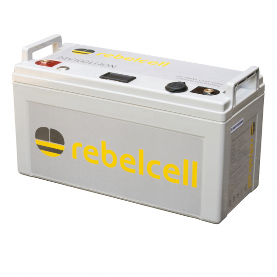Rebelcell 24V100 Li-ion Battery (2,49 kWh) i gruppen Bådelektronik / Batterier og opladere / Batterier / Lithiumbatterier hos Sportfiskeprylar.se (24100REUA1A)