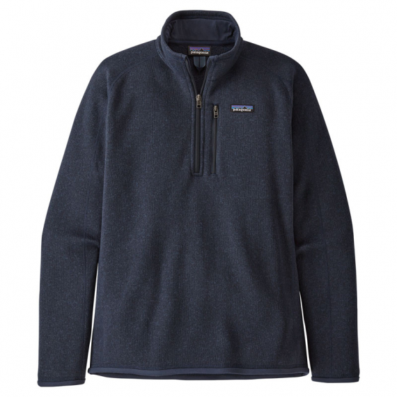Patagonia M\'s Better Sweater 1/4 Zip New Navy i gruppen Beklædning og fodtøj / Beklædning / Sweatere / Fleecesweatere hos Sportfiskeprylar.se (25523-NENAr)