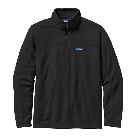 Patagonia M\'s Micro D P/O Black i gruppen Beklædning og fodtøj / Beklædning / Sweatere / Fleecesweatere hos Sportfiskeprylar.se (26176-BLK-Lr)