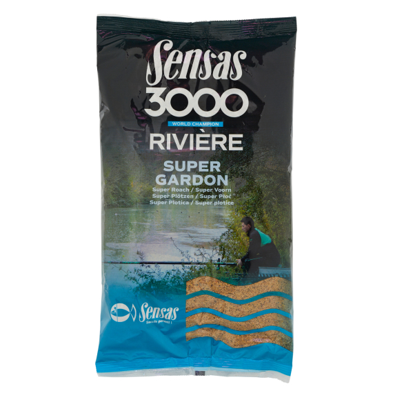 Sensas 3000 Super River Roach 1kg i gruppen Madding / Boilies, krogagn og forfoder / Groundbait hos Sportfiskeprylar.se (29-10331)