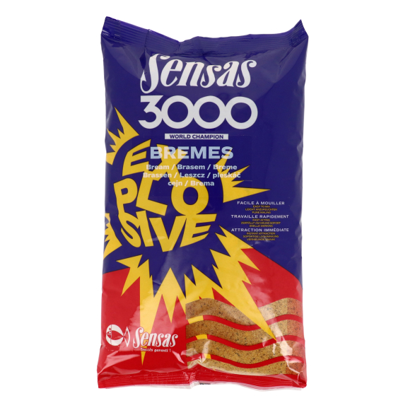 Sensas Explosive Bream 1kg i gruppen Madding / Boilies, krogagn og forfoder / Groundbait hos Sportfiskeprylar.se (29-10781)