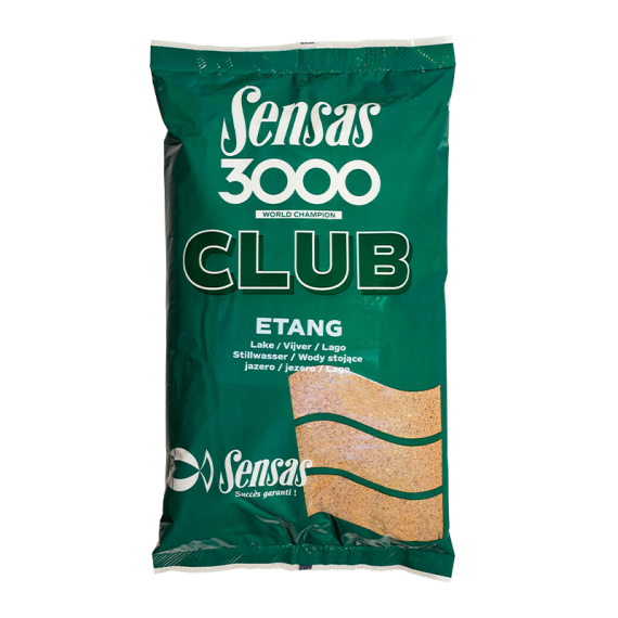 Sensas 3000 Club Lake 1kg i gruppen Madding / Boilies, krogagn og forfoder / Groundbait / Groundbait hos Sportfiskeprylar.se (29-10871)
