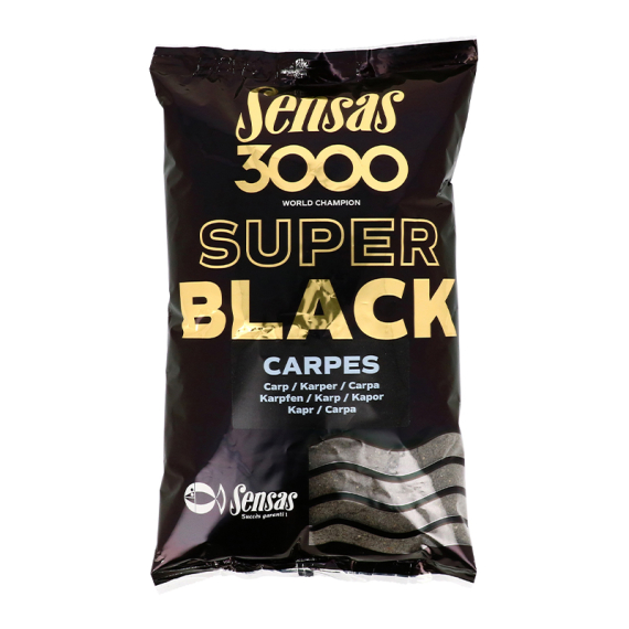 Sensas 3000 Super Black Carp 1kg i gruppen Madding / Boilies, krogagn og forfoder / Groundbait / Groundbait hos Sportfiskeprylar.se (29-11582)
