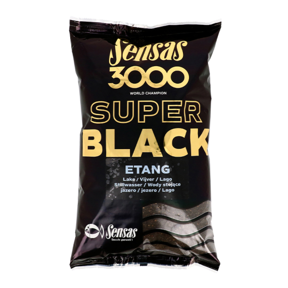 Sensas 3000 Super Black Lake 1kg i gruppen Madding / Boilies, krogagn og forfoder / Groundbait / Groundbait hos Sportfiskeprylar.se (29-11602)