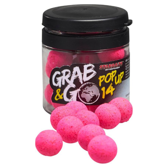 Starbaits G&G Global Pop Up Strawberry Jam - 14mm i gruppen Madding / Boilies, krogagn og forfoder / Popups & Wafters hos Sportfiskeprylar.se (29-16846)