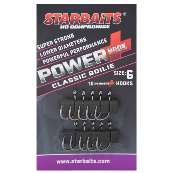 Starbaits Power Hook Classic Boilie Size 6 i gruppen Kroge og endegrej / Kroge / Specimen kroge hos Sportfiskeprylar.se (29-34478)