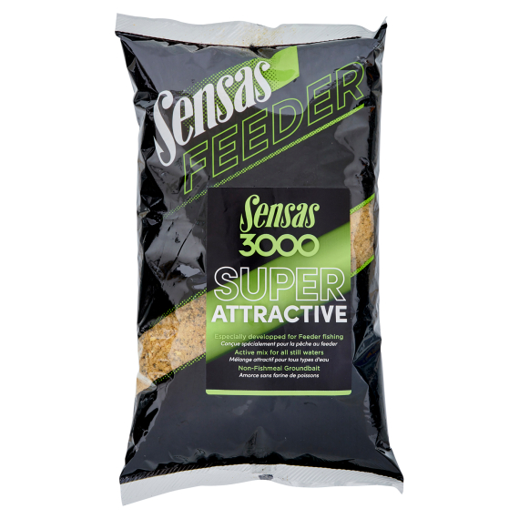 Sensas Feeder 3000 Super Attractive 1kg i gruppen Madding / Boilies, krogagn og forfoder / Groundbait hos Sportfiskeprylar.se (29-43711)