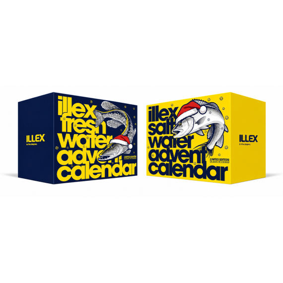 Illex Advent Calendar Fresh Water 2026 i gruppen Andet / Gaver & Gaveguider / Adventskalender hos Sportfiskeprylar.se (29-53941)