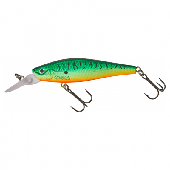 Gunki Gamera 72 SP MR Twitch - Mat Fire Tiger i gruppen Madding / Crankbaits / Twitchbaits hos Sportfiskeprylar.se (29-71009)
