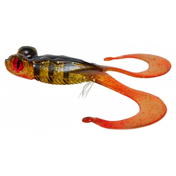 Gunki Bull Frog 130 - Ghost Stripe Frog i gruppen Madding hos Sportfiskeprylar.se (29-76739)