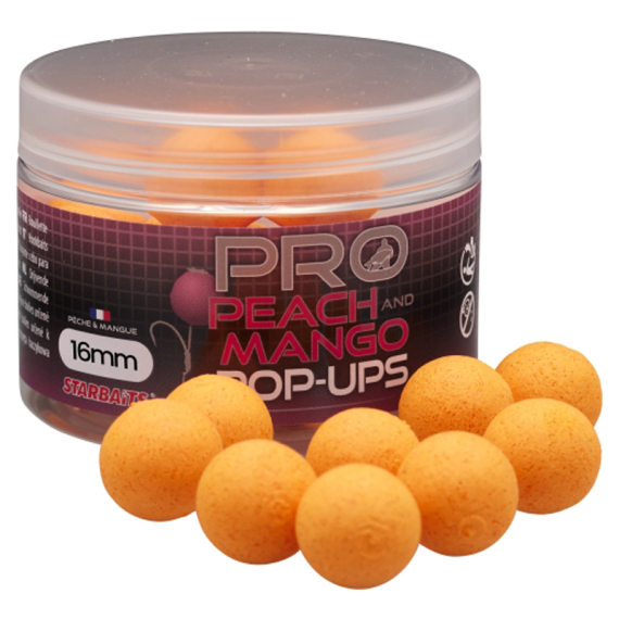 Starbaits Pro Peach & Mango Pop Up i gruppen Madding / Boilies, krogagn og forfoder / Popups & Wafters hos Sportfiskeprylar.se (29-83798r)