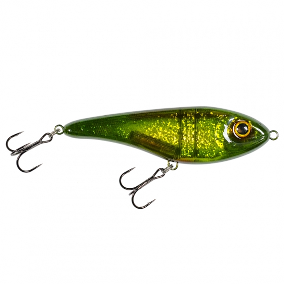 Buster Jerk Sinking - Motoroil Gold Insert i gruppen Madding / Jerkbaits hos Sportfiskeprylar.se (29-EG048-ZC723G)