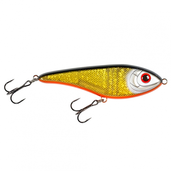 Buster Jerk Sinking - Skitmört Gold Insert i gruppen Madding / Jerkbaits hos Sportfiskeprylar.se (29-EG048-ZC725G)