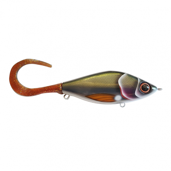 TrueGlide Guppie Jr Shallow, 11cm, 58gr - Kemijokki - Motoroil Glitter i gruppen Madding / Tail Baits & Hybrid Baits hos Sportfiskeprylar.se (29-EG208AS-TR014)