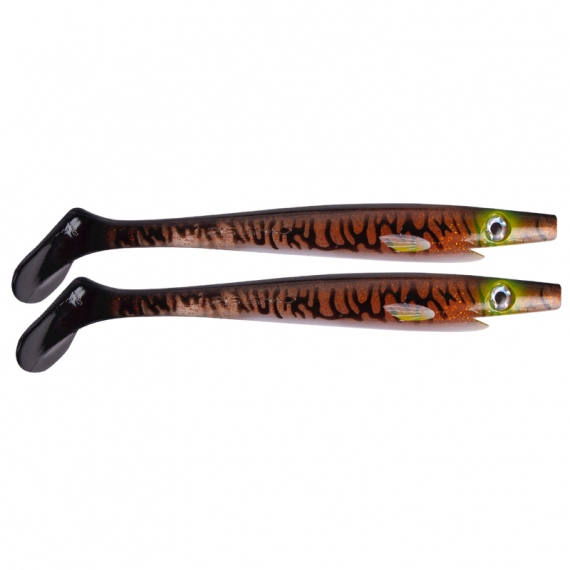 Pig Shad Jr, 20cm, 50g - Burbot - 2pcs i gruppen Madding / Softbaits / Gedde softbaits hos Sportfiskeprylar.se (29-SP172C-147)