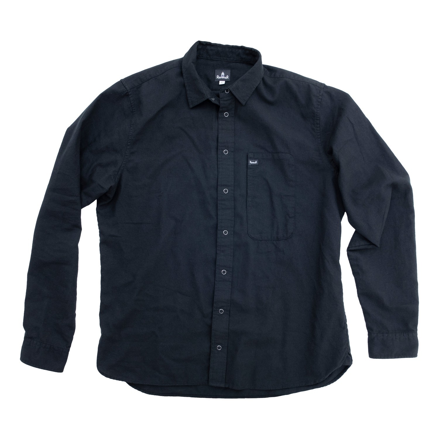 Lemmel Shirt Överboda Flanell Black i gruppen Beklædning og fodtøj / Beklædning / Skjorter hos Sportfiskeprylar.se (3040101-5334r)