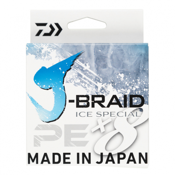 Daiwa J-Braid Ice Special X8E 50m Island Blue i gruppen Snøre / Multifilament hos Sportfiskeprylar.se (32-217399r)