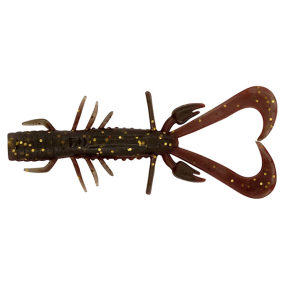 Daiwa Bait Junkie Risky Critter 7,6cm (6-pack) - Camo UV i gruppen Madding / Softbaits / Aborre softbaits og sandard softbaits hos Sportfiskeprylar.se (32-217644)