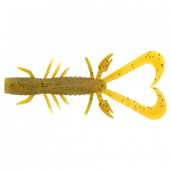 Daiwa Bait Junkie Risky Critter 7,6cm (6-pack) - Fish Oil UV i gruppen Madding / Softbaits / Aborre softbaits og sandard softbaits hos Sportfiskeprylar.se (32-217651)