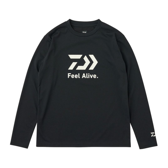 Daiwa Clean Ocean Long Sleeve Shirt Black i gruppen Beklædning og fodtøj / Beklædning / Sweatere / Langærmede T-shirts hos Sportfiskeprylar.se (32-224520r)