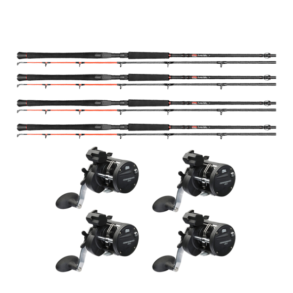 Daiwa Söder Custom Predator Trolling & Abu Garcia Cardinal Combo 4-Pack i gruppen Sæt / Trollingsæt hos Sportfiskeprylar.se (32-224648ABUSET4PCS)