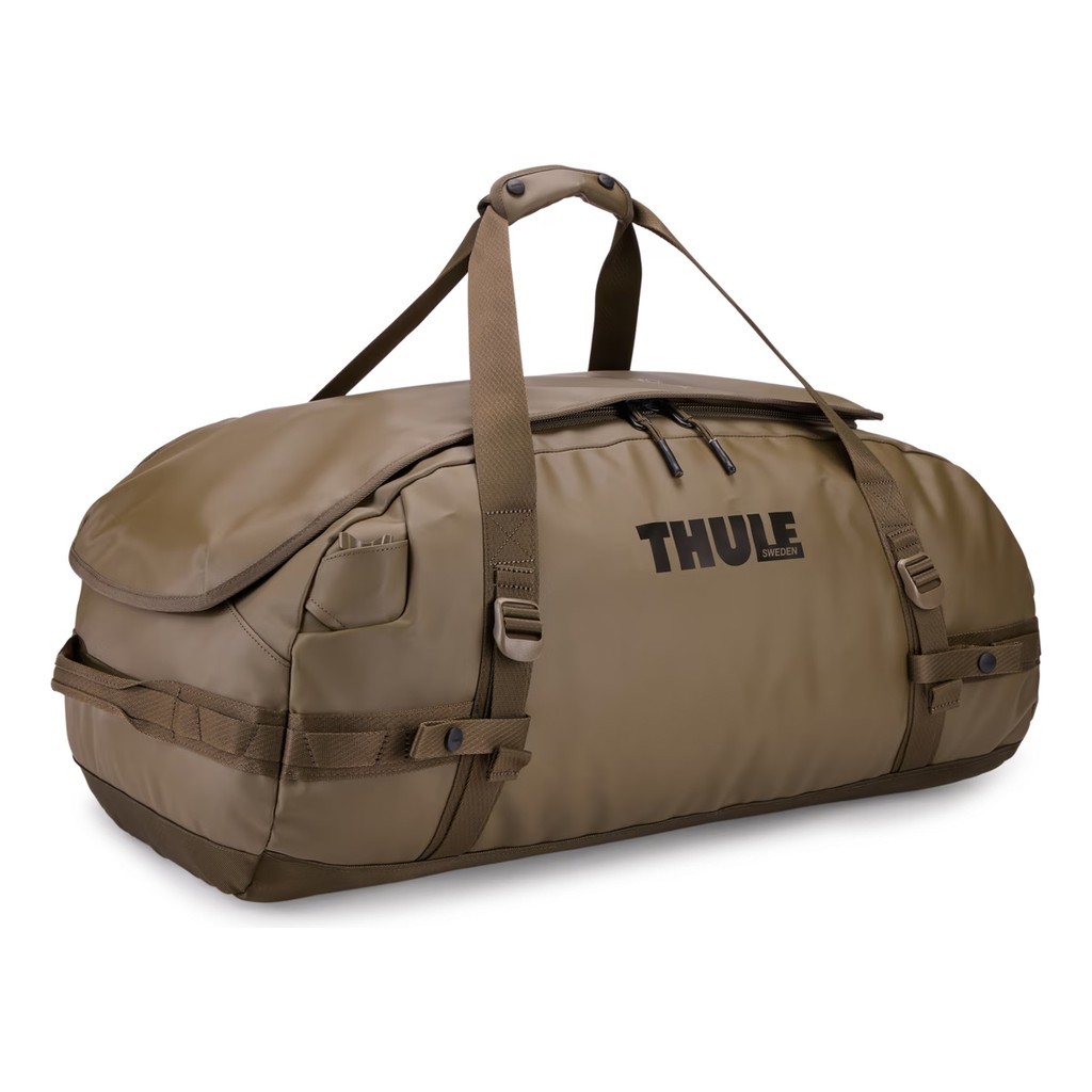 Thule Chasm Recycled Duffel 70L - Deep Khaki i gruppen Opbevaring / Duffelbags hos Sportfiskeprylar.se (3205141)
