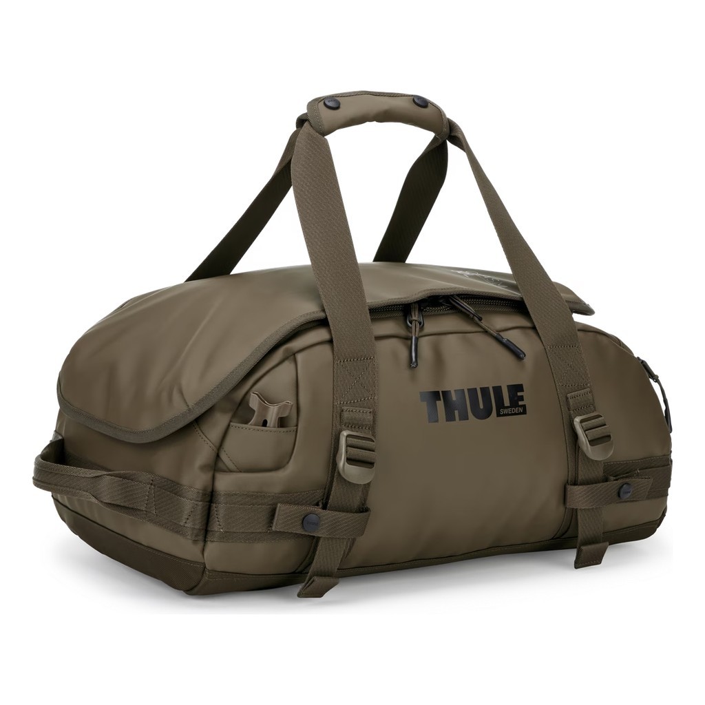 Thule Chasm Recycled Duffel 30L - Deep Khaki i gruppen Opbevaring / Duffelbags hos Sportfiskeprylar.se (3205587)