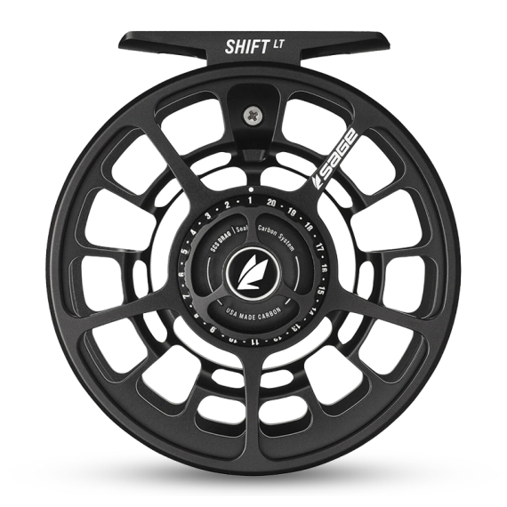 Sage Shift LT Fly Reel Stealth i gruppen Hjul / Fluehjul og ekstra spoler / Fluehjul hos Sportfiskeprylar.se (322-4300R3402r)